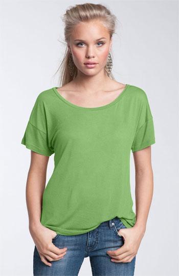 Rubbish Oversized Tee (Juniors) Green- Mint Medium