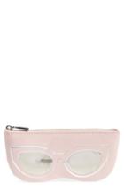 Rebecca Minkoff Cat Eye Sunnies Print Leather Pouch -