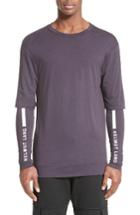 Men's Helmut Lang Double Sleeve T-shirt - Purple