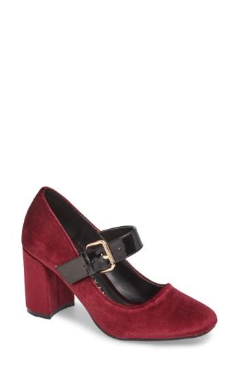 Women's Athena Alexander Umma Mary Jane Pump M - Red