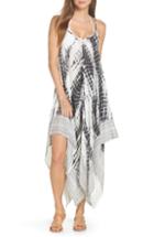 Women's Elan Tie Dye Cover-up Maxi Dress - Black