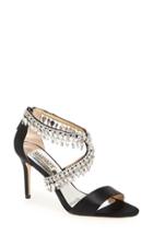 Women's Badgley Mischka Crystal-embellished Sandal