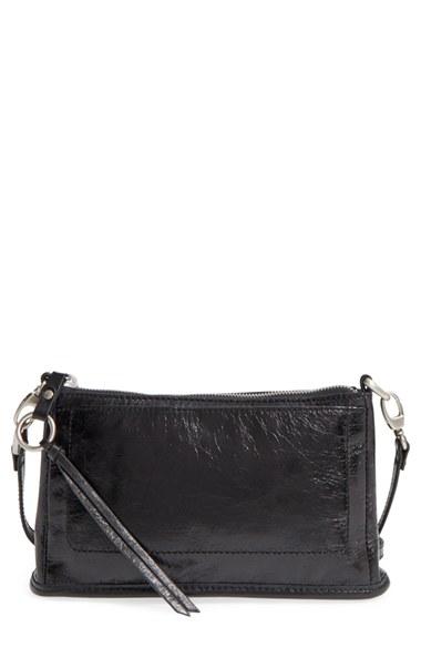 Hobo 'small Cadence' Leather Crossbody Bag - Black