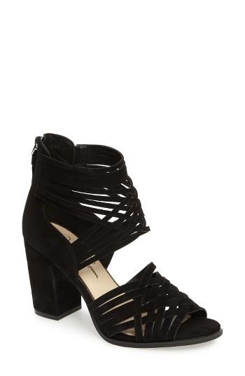 Women's Jessica Simpson Reilynn Woven Sandal .5 M - Black