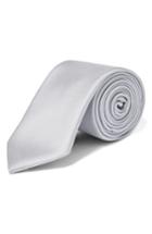 Men's Topman Woven Tie, Size - Grey