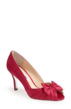 Women's Nina 'forbes' Peep Toe Pump .5 M - Pink