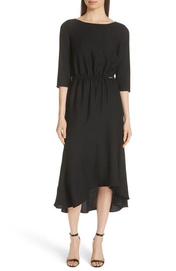 Women's Boss Dikassa High/low Dress - Black