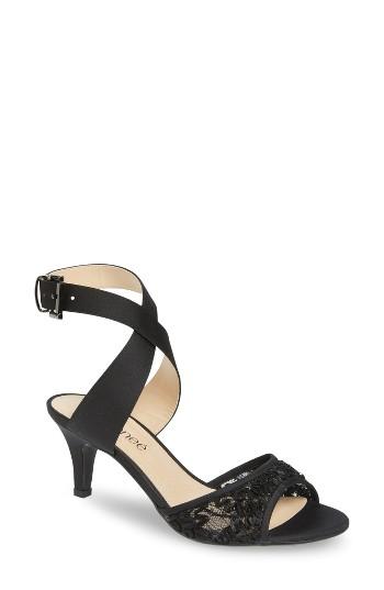Women's J. Renee 'soncino' Ankle Strap Sandal .5 D - Black