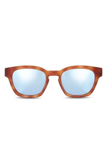 Men's Toms Bowery 51mm Sunglasses - Matte Honey Tortoise