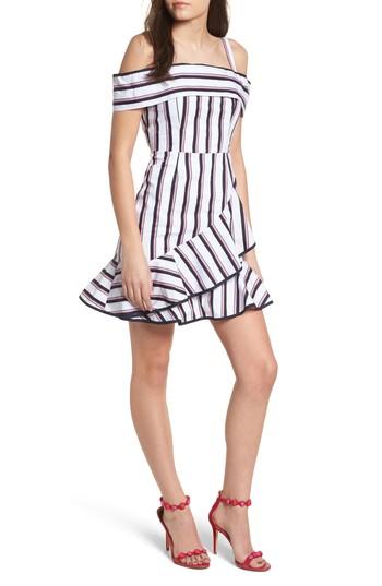 Women's Wayf Florence Off The Shoulder Minidress - Ivory