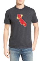 Men's American Needle Hillwood Los Angeles Angels Of Anaheim T-shirt - Black