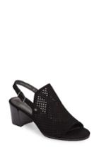 Women's Stuart Weitzman Popular Slingback Sandal .5 M - Black
