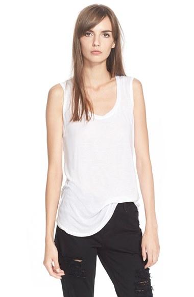 Women's Atm Anthony Thomas Melillo 'sweetheart' Modal Tank - White