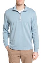 Men's True Grit Half Zip Pullover, Size - Blue