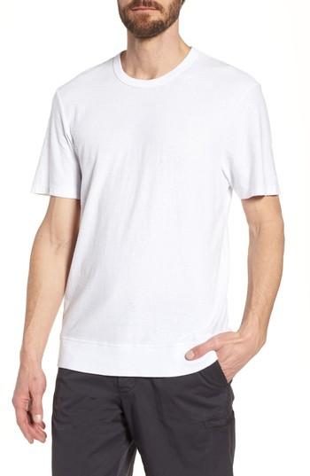 Men's James Perse Regular Fit Slub Crewneck T-shirt (xs) - White