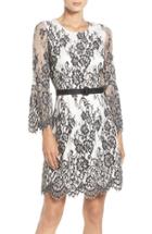 Women's Eliza J Lace Fit & Flare Dress - Ivory