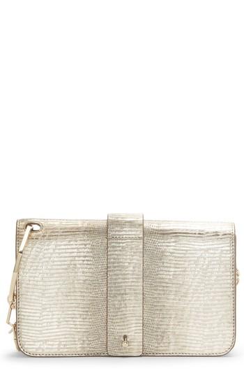 Louise Et Cie Aubri Leather Clutch - White