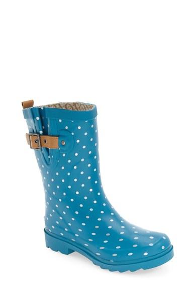 Women's Chooka 'classic Dot' Mid High Rain Boot