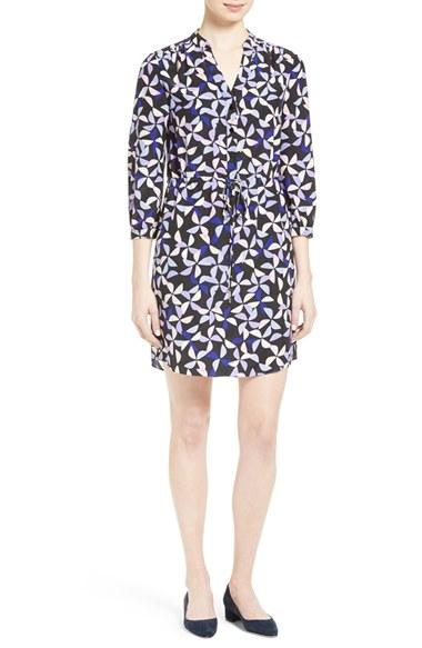 Women's Kate Spade New York Spinner Silk Shirtdress