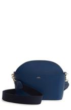 A.p.c. Gabrielle Leather Shoulder Bag - Blue