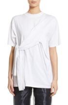 Women's Y/project Tie Front Tee - White