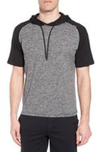 Men's Sodo Quad Short Sleeve Hoodie, Size - Black