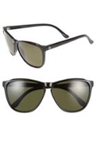 Women's Electric 'encelia' 62mm Polarized Sunglasses - Gloss Black/ Grey Polar