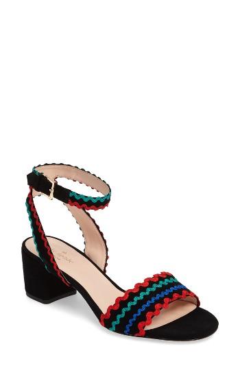 Women's Kate Spade New York Piedra Sandal .5 M - Black
