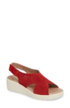 Women's Johnston & Murphy Cecilia Sandal M - Red