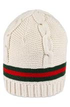 Women's Gucci Liom Cable Knit Beanie -