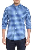 Men's Nordstrom Men's Shop Regular Fit Gingham Sport Shirt - Blue