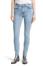 Women's Rag & Bone/jean Lou High Waist Skinny Jeans - Blue