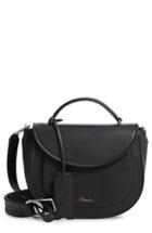 3.1 Phillip Lim Hudson Top Handle Leather Shoulder Bag - Black