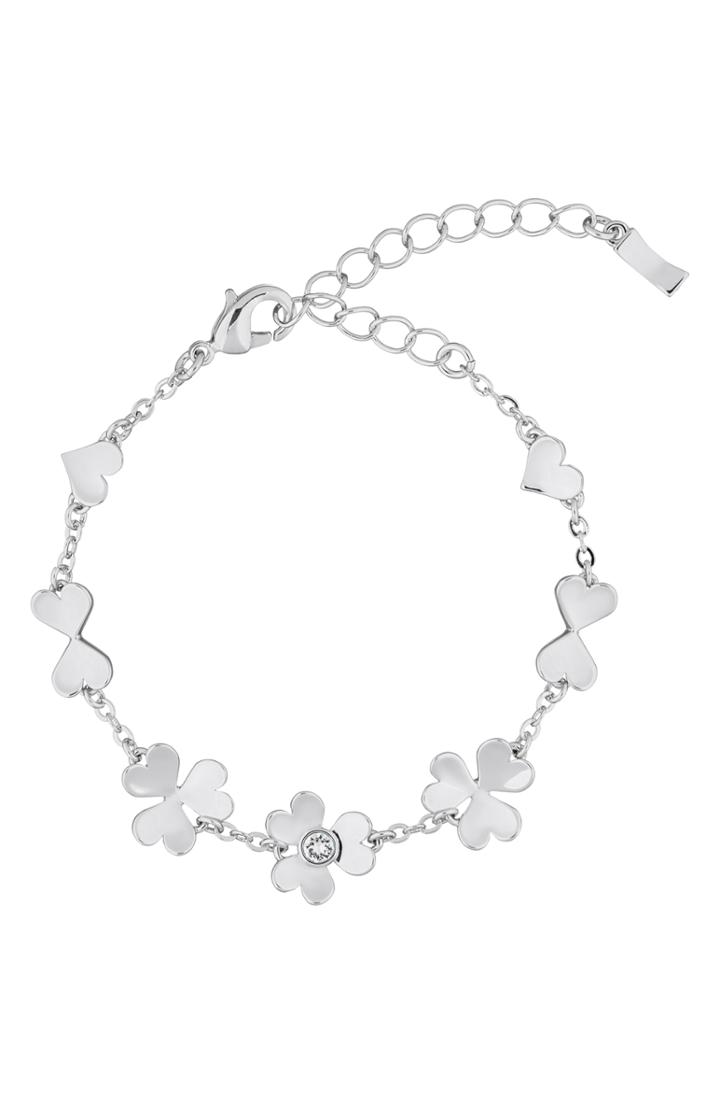 Women's Ted Baker London Hanaya Heart Blossom Line Bracelet