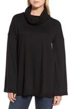 Women's Caslon Cozy Knit Tunic, Size - Black