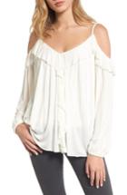 Women's Bailey 44 Fairy Tale Cold Shoulder Top - Ivory