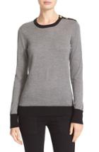 Women's Equipment Ondine Silk & Cashmere Shoulder Button Sweater