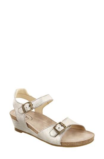 Women's Taos Traveler Wedge Sandal Eu - Grey