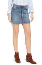 Women's We The Free By Free People Zip It Up Denim Miniskirt