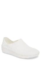 Men's Fitflop Superloafer Perforated Slip-on Sneaker M - White