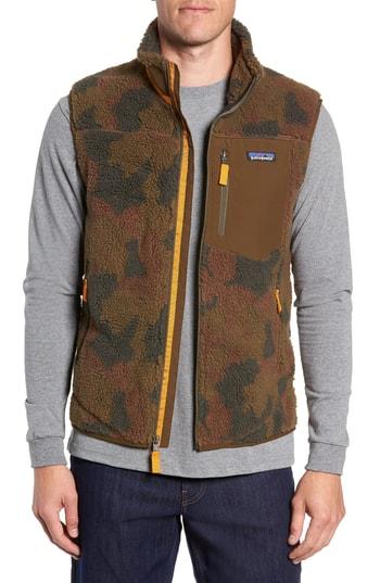 Men's Patagonia Classic Retro-x Waterproof Vest - Green
