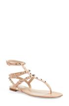 Women's Valentino Garavani 'rockstud' Sandal Us / 38eu - Beige