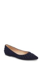 Women's Tod's Gommini Studded Ballet Flat Us / 35eu - Blue