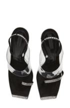 Women's Alexander Wang Clear Shield Sandal Us / 36eu - Black