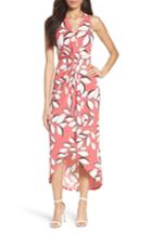 Women's Adrianna Papell Faux Wrap Dress - Red