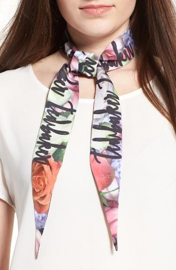 Women's Ted Baker London Kensington Skinny Scarf