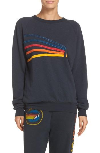 Women's Aviator Nation Daydream Sweatshirt - Black