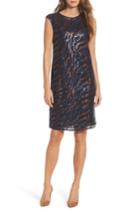 Women's Nic + Zoe Sequin Lace Shift Dress