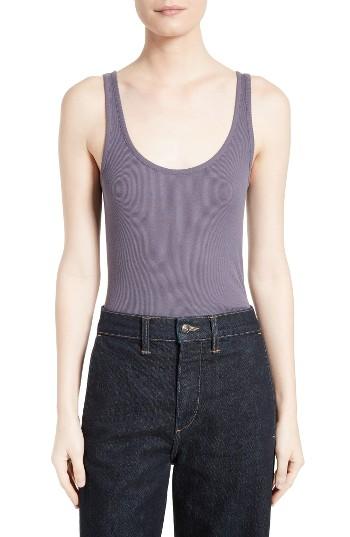 Women's Vince Pima Cotton & Modal Tank - Purple