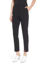 Women's Lewit Slit Detail Cigarette Pants - Black